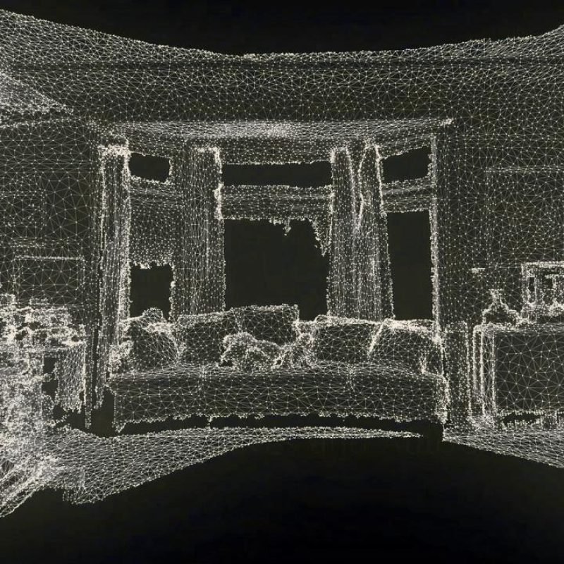 property scanning for villa